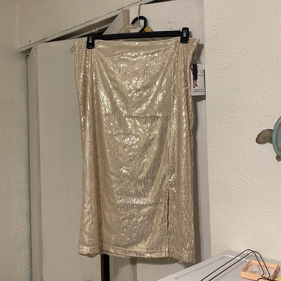 Time and Tru sequin skirt - Picture 5 of 10
